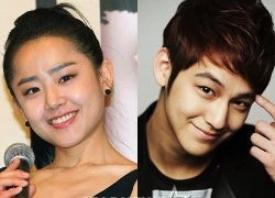 Chộp cảnh Kim Bum và Moon Geun Young hẹn hò bên trời Tây