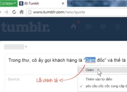 Cốc Cốc ra mắt công cụ kiểm tra chính tả ngay trên trình duyệt