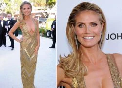 Dáng thanh mảnh như siêu mẫu Heidi Klum