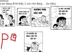 Doreamon chế siêu bựa : Chó cãi nhau