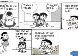 Doreamon chế siêu bựa : Trai chơi gái