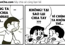 Doreamon chế siêu bựa : Xa nhau em nhé