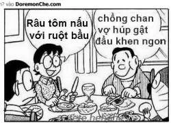 Doreamon chế siêu bựa : Râu tôm ruột bầu