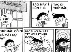 Doreamon chế siêu bựa : Xét nghiệm máu