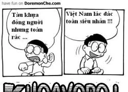 Doreamon chế siêu bựa : Tàu khựa toàn rác