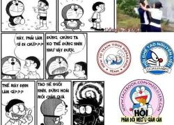 Doreamon chế siêu bựa : Ngồi nhìn