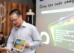 Galaxy Note 10.1 chạy đa nhiệm như máy tính Windows