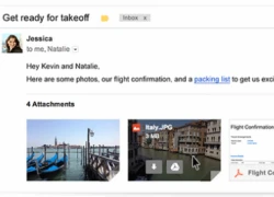 Gmail cho lưu trực tiếp file đính kèm vào Google Drive
