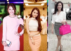 Hot girl Việt xinh tươi với gam hồng