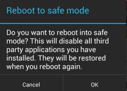 Hướng dẫn bật chế độ Safe Mode trên Android