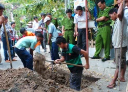 "Khai quật" vị trí xảy ra hiện tượng cháy nổ "kỳ lạ"