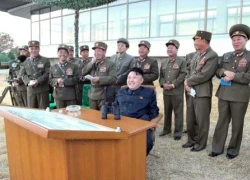 Kim Jong-un trực tiếp thị sát tập trận bắn đạn thật