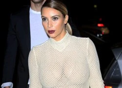 Kim Kardashian phô trương vòng 1 siêu đồ sộ