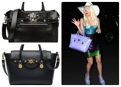 Lady Gaga mê mẩn túi xách Versace