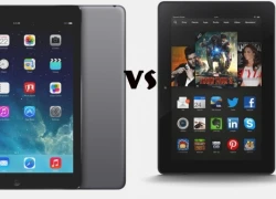 Màn hình iPad Air không đẹp như Kindle Fire HDX 8.9