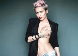 Miley Cyrus: 'Phụ nữ có quyền khoe ngực như đàn ông'