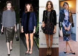 Mix đồ đông đẹp mà ấm áp với fashion icon Alexa Chung