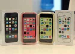 Mở hộp bộ đôi iPhone 5S và 5C chính hãng