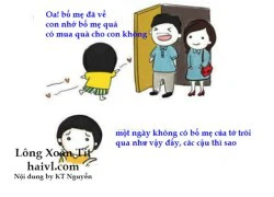 Một ngày bố mẹ đi vắng