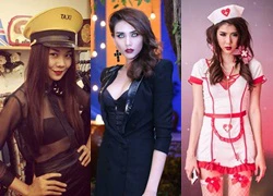 Muôn kiểu khoe thân của mỹ nhân Việt trong lễ Halloween