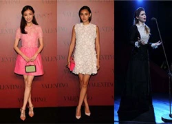 Mỹ nhân 'trưng trổ' tại tiệc sang mừng Valentino