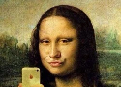 Nếu nàng Mona Lisa biết chụp ảnh "tự sướng"...!