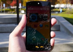 Nexus 5 dễ vỡ trong màn thả rơi thử độ bền