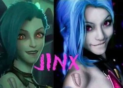 Ngỡ ngàng khi nữ tướng Jinx trong LMHT bước ra đời thật