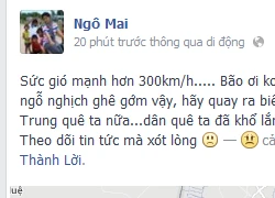 Người con miền Trung thấp thỏm nghe quê nhà đón siêu bão