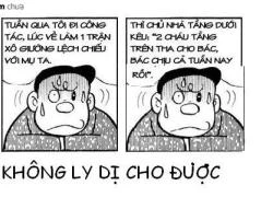 Doreamon chế siêu bựa : Muốn li dị