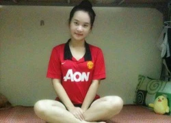 Nhan sắc hot girl của fan nữ MU Việt Nam