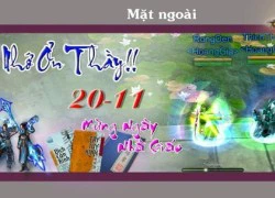 Nhìn lại ngày 20/11 ấm áp của cộng đồng Soha Game