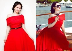 Những chiếc váy nghi án "đạo nhái" của Ngọc Trinh