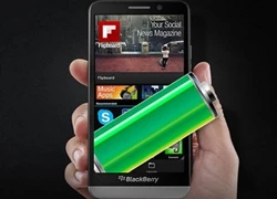 Pin của BlackBerry Z30 mạnh hơn iPhone 5S