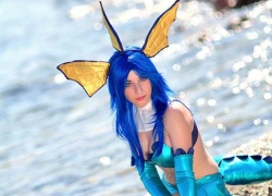 Pokémon Vaporeon cực sexy trong hình dạng con người