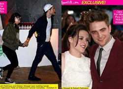 Robert Pattinson và Kristen Stewart bên nhau đêm Halloween