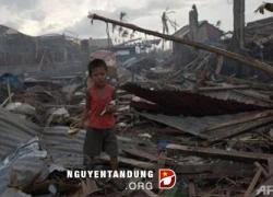 Sau bão Haiyan, 1,5 triệu trẻ em Philippines bị suy dinh dưỡng