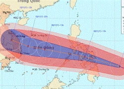 Siêu bão Hải Âu giật cấp 17-18 đe dọa biển Đông