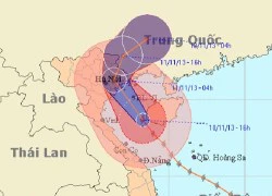 Siêu bão Haiyan "tan" thành áp thấp nhiệt đới