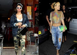 Street-style khó đụng hàng của Rihanna