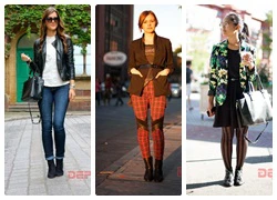 Streetstyle giới trẻ thế giới những ngày đầu đông