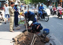 Thêm "hố tử thần" xuất hiện giữa trung tâm Sài Gòn