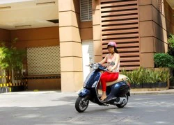 Thiếu nữ Sài thành dịu dàng bên Vespa Primavera