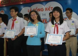 Trao giải cuộc thi TOEFL Junior Challenge 2013