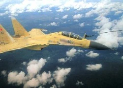 Trung Quốc tung Su-30, J-11 đánh dấu đường 'lưỡi bò trên không'