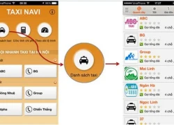 Ứng dụng &#8216;vẫy&#8217; taxi trên smartphone