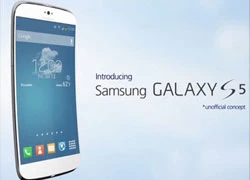 Ý tưởng Samsung Galaxy S5 siêu mỏng kiểu dáng uốn cong