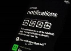 Ảnh thực đầu tiên về Notification của Windows Phone 8.1