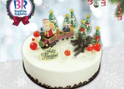 Bánh kem lạnh Baskin-Robbins cho mùa Noel