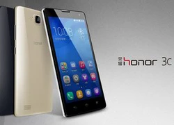 Bộ đôi smartphone giá rẻ Honor 3X và 3C mới từ Huawei